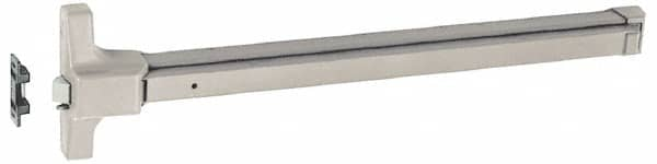 Yale - 36" Long Panic Rated, Series 2100 Flatbar - Sprayed Aluminum, Grade 1 - Makers Industrial Supply