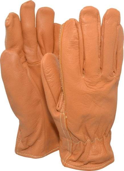 PIP - Size 2XL (11) Grain Goatskin General Protection Work Gloves - For Work & Driver, Uncoated, Slip-On Cuff, Full Fingered, Tan, Paired - Makers Industrial Supply