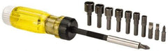 Proto - Mini-Ratchet Bit Screwdriver Kit - Phillips, Slotted, Nut Setters, Magnetic - Makers Industrial Supply