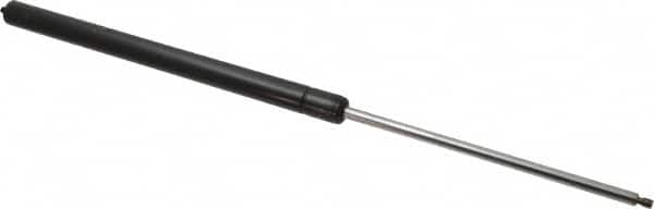 Value Collection - 0.32" Rod Diam, 0.75" Tube Diam, 20 Lb Capacity, Fixed Force Gas Spring - 19.63" Extended Length, 7" Stroke Length, Threaded End, Black Nitride Piston - Makers Industrial Supply