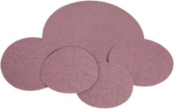 Standard Abrasives - 6" Diam, 80 Grit Aluminum Oxide Adhesive PSA Disc - Medium Grade, Flexible - Makers Industrial Supply