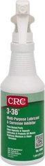 CRC - 16 oz Trigger Spray Bottle Nondrying Film Penetrant/Lubricant - Blue/Green & Clear, -50°F to 250°F, Food Grade - Makers Industrial Supply