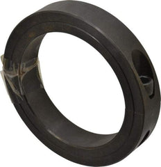 Climax Metal Products - 3-1/2" Bore, Steel, Two Piece Clamping Shaft Collar - 4-3/4" Outside Diam, 7/8" Wide - Makers Industrial Supply