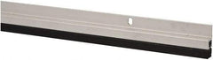 Pemko - 84" Long x 1-1/16" Wide, Heavy-Duty Head & Jamb Weatherstripping - Clear Anodized Aluminum Finish - Makers Industrial Supply