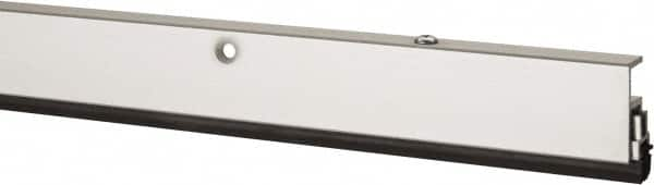 Pemko - 36" Long x 1-3/4" Wide, Adjustable Head & Jamb Weatherstripping - Clear Anodized Aluminum Finish - Makers Industrial Supply