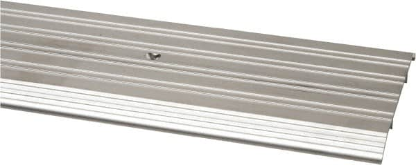 Pemko - 48" Long x 6" Wide x 1/2" High, Saddle Threshold - Mill Finish Aluminum - Makers Industrial Supply