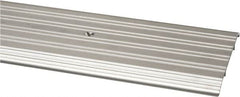 Pemko - 72" Long x 6" Wide x 1/2" High, Saddle Threshold - Mill Finish Aluminum - Makers Industrial Supply