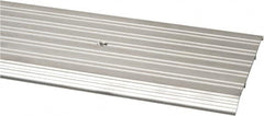 Pemko - 48" Long x 7" Wide x 1/2" High, Saddle Threshold - Mill Finish Aluminum - Makers Industrial Supply