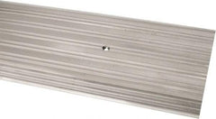 Pemko - 72" Long x 7" Wide x 1/2" High, Saddle Threshold - Mill Finish Aluminum - Makers Industrial Supply