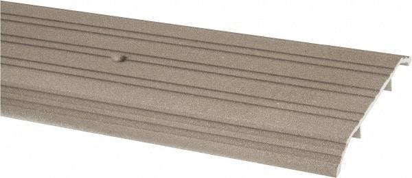 Pemko - 72" Long x 5" Wide x 1/2" High, Saddle Threshold - Gray PemKote Skid Resistant Surface - Makers Industrial Supply