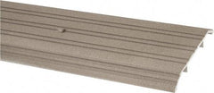 Pemko - 72" Long x 5" Wide x 1/2" High, Saddle Threshold - Gray PemKote Skid Resistant Surface - Makers Industrial Supply