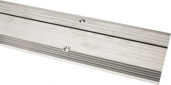 Pemko - 36" Long x 5-1/8" Wide x 1/2" High, Saddle Threshold - Mill Finish Aluminum - Makers Industrial Supply