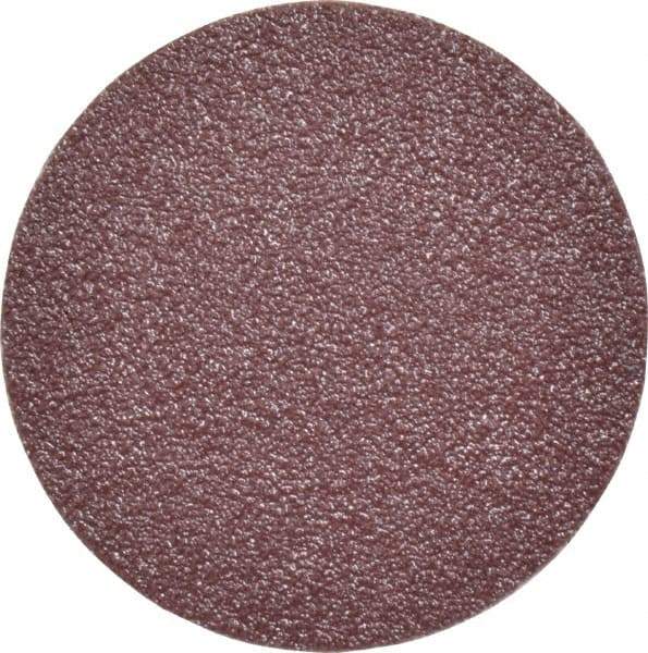 Standard Abrasives - 2 Inch Diameter, 80 Grit Aluminum Oxide Quick Change Disc - Type R Attaching System, Brown, Medium Grade, 20,000 Max RPM - Makers Industrial Supply