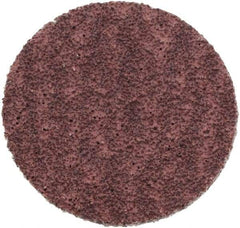 Standard Abrasives - 1" Disc Diam, 80 Grit, Aluminum Oxide Quick Change Disc - Type S Attaching System, Coated, Light Brown, Medium Grade, 40,000 RPM - Makers Industrial Supply