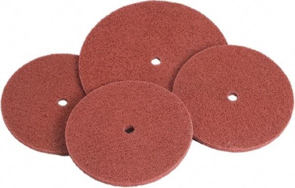 Standard Abrasives - 7" Very Fine Grade Deburring Disc - 1/2" Center Hole, Arbor Connection - Makers Industrial Supply