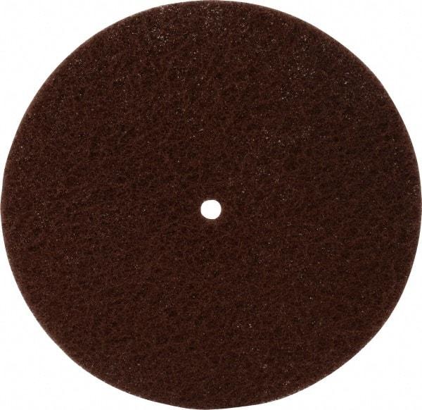 Standard Abrasives - 10" Medium Grade Deburring Disc - 1/2" Center Hole, Arbor Connection - Makers Industrial Supply