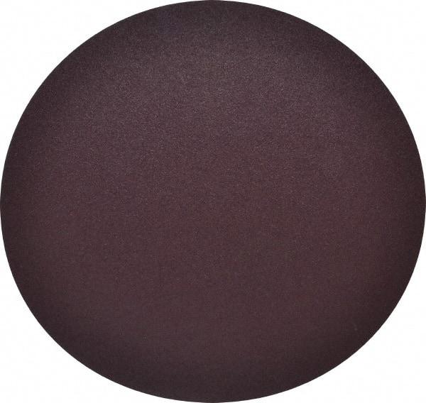 Standard Abrasives - 12" Diam, 24 Grit Aluminum Oxide Adhesive PSA Disc - Very Coarse Grade, Purple, Cloth Backing, Flexible, Use with Random Orbital Sanders - Makers Industrial Supply