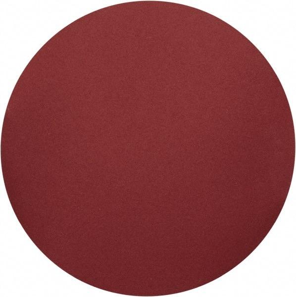 Made in USA - 15" Diam, 180 Grit Aluminum Oxide Adhesive PSA Disc - Very Fine Grade, Cloth Backing, For Low Speed Dual-Action Sanders, Random Orbital Sanders - Makers Industrial Supply