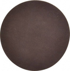 Made in USA - 4" Diam, 320 Grit Aluminum Oxide Adhesive PSA Disc - Extra Fine Grade, Black & White, X Weighted Backing, Flexible - Makers Industrial Supply