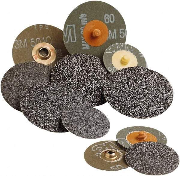 Standard Abrasives - 7" Diam 5/8-11 Threaded Hole 36 Grit Fiber Disc - Very Coarse Grade, Zirconia Alumina, 8,600 Max RPM, Series Z - Makers Industrial Supply