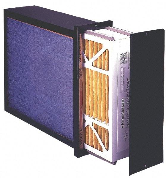 Made in USA - 22" Noml Height x 25" Noml Width x 7" Noml Depth, Air Filter - Cotton/Polyester - Makers Industrial Supply