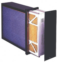 Made in USA - 22" Noml Height x 25" Noml Width x 7" Noml Depth, Air Filter - Cotton/Polyester - Makers Industrial Supply