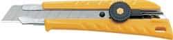 Olfa - Snap Utility Knife - Yellow Plastic Handle - Makers Industrial Supply