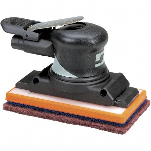 Dynabrade - 0.3 hp Inline Finishing Sander - 18 CFM Air Consumption, 6.21 bar Air Pressure, 1/4 NPT Inlet - Makers Industrial Supply