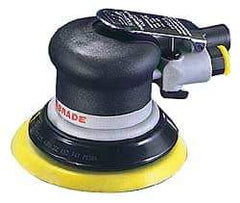 Dynabrade - 12,000 OPM, 18 CFM Air Consumption, Palm Air Orbital Sander - Round Pad, 1/4 NPT Inlet - Makers Industrial Supply