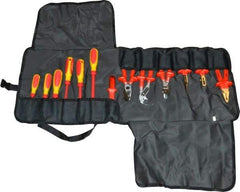 Knipex - 13 Piece Insulated Tool Set - Comes with Tool Pouch - Makers Industrial Supply