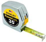 STANLEY® PowerLock® Classic Tape Measure 1" x 35' - Makers Industrial Supply