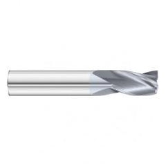 7/8 Dia. x 4 Overall Length 3-Flute Square End Solid Carbide SE End Mill-Round Shank-Center Cut-TiCN - Makers Industrial Supply