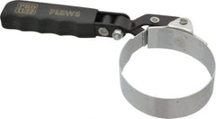 Plews - 2-13/16 to 3-5/32" Diam, Swivel Handle Small Oil Filter Wrench - Steel, For Use with Filters from 2-13/16 to 3-5/32" - Makers Industrial Supply