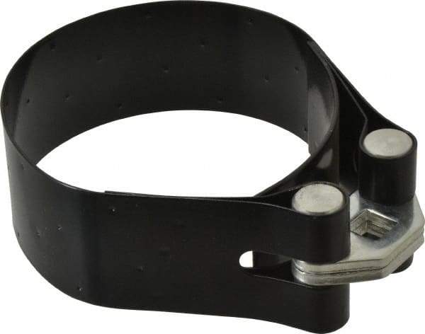 Plews - 4-1/8 to 4-21/32" Diam, Heavy Duty Oil Filter Wrench - Steel, For Use with Filters from 4-1/8 to 4-21/32" - Makers Industrial Supply