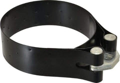 Plews - 5-5/32 to 5-21/32" Diam, Heavy Duty Truck Oil Filter Wrench - Steel, For Use with Filters from 5-5/32" to 5-21/32" - Makers Industrial Supply