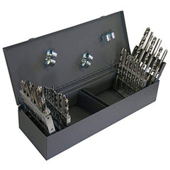 GT/VTD 36 Piece 303 Plug Tap/Jobber Drill Set - Exact Industrial Supply