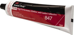 3M - 5 oz Tube Brown Butyl Rubber Gasket Sealant - 300°F Max Operating Temp, Series 847 - Makers Industrial Supply