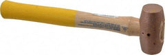 Cook Hammer - 1-1/2 Lb Head Nonsparking Mallet - 13" OAL, Wood Handle - Makers Industrial Supply