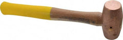 Cook Hammer - 2 Lb Head Nonsparking Mallet - 13" OAL, Wood Handle - Makers Industrial Supply