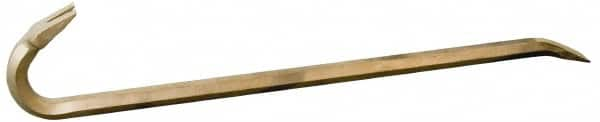 Ampco - 36" OAL Nonsparking Wrecking Bar - 1-11/16" Wide, Aluminum Bronze - Makers Industrial Supply