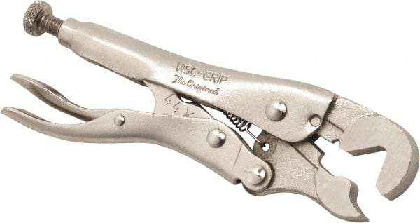 Irwin - 4" OAL Locking Jaw Locking Pliers - 1/4 to 9/16" Jaw Opening, Standard Handle - Makers Industrial Supply