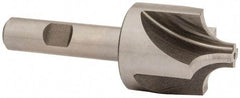 Keo - 3/8" Radius, 1-1/4" Mill Diam, 4 Flute High Speed Steel Corner Rounding End Mill - Single End, Uncoated, 3/8" Tip Diam, 3-1/2" OAL, 1/2" Shank Diam - Makers Industrial Supply