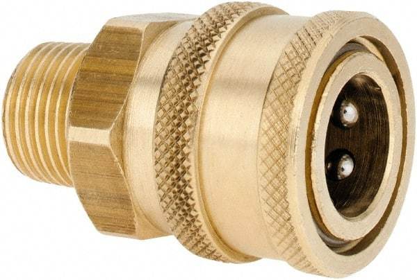 Value Collection - 4,200 Max psi Pressure Washer Socket - Brass, Male - Makers Industrial Supply