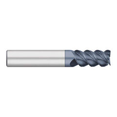 Titan USA - Square End Mills; Mill Diameter (Inch): 3/16 ; Mill Diameter (Decimal Inch): 0.1875 ; Number of Flutes: 3 ; Length of Cut (Inch): 5/8 ; Length of Cut (Decimal Inch): 0.6250 ; Material: Solid Carbide - Exact Industrial Supply