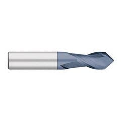 Titan USA - Drill Mills; Material: Solid Carbide ; Mill Diameter (Decimal Inch): 0.0313 ; Shank Diameter (Inch): 1/8 ; Shank Diameter (Decimal Inch): 0.1250 ; Length of Cut (Inch): 1/8 ; Length of Cut (Decimal Inch): 0.1250 - Exact Industrial Supply