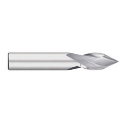 Titan USA - Drill Mills; Material: Solid Carbide ; Mill Diameter (Inch): 1/8 ; Mill Diameter (Decimal Inch): 0.1250 ; Shank Diameter (Inch): 1/8 ; Shank Diameter (Decimal Inch): 0.1250 ; Length of Cut (Inch): 1/2 - Exact Industrial Supply