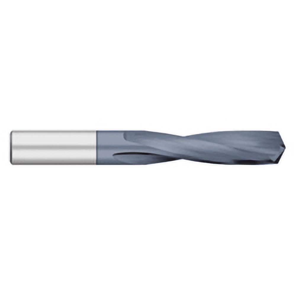 Titan USA - Screw Machine Length Drill Bits; Drill Bit Size (Decimal Inch): 0.3860 ; Drill Bit Size (Letter): W ; Drill Point Angle: 135 ; Drill Bit Material: Solid Carbide ; Drill Bit Finish/Coating: AlTiN ; Flute Type: Spiral - Exact Industrial Supply