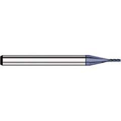 Titan USA - Square End Mills; Mill Diameter (mm): 0.30 ; Mill Diameter (Decimal Inch): 0.0120 ; Number of Flutes: 4 ; Length of Cut (Decimal Inch): 0.0360 ; Material: Solid Carbide ; Finish/Coating: AlTiN - Exact Industrial Supply