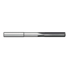 Chucking Reamer: 0.376″ Dia, 3-1/2″ OAL, 1-1/4″ Flute Length, Straight Shank, Solid Carbide 6 Flute