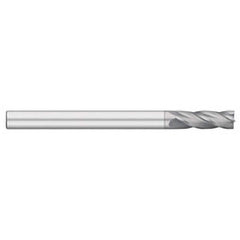 Titan USA - Square End Mills; Mill Diameter (Inch): 5/8 ; Mill Diameter (Decimal Inch): 0.6250 ; Number of Flutes: 4 ; Length of Cut (Inch): 3 ; Length of Cut (Decimal Inch): 3.0000 ; Material: Solid Carbide - Exact Industrial Supply